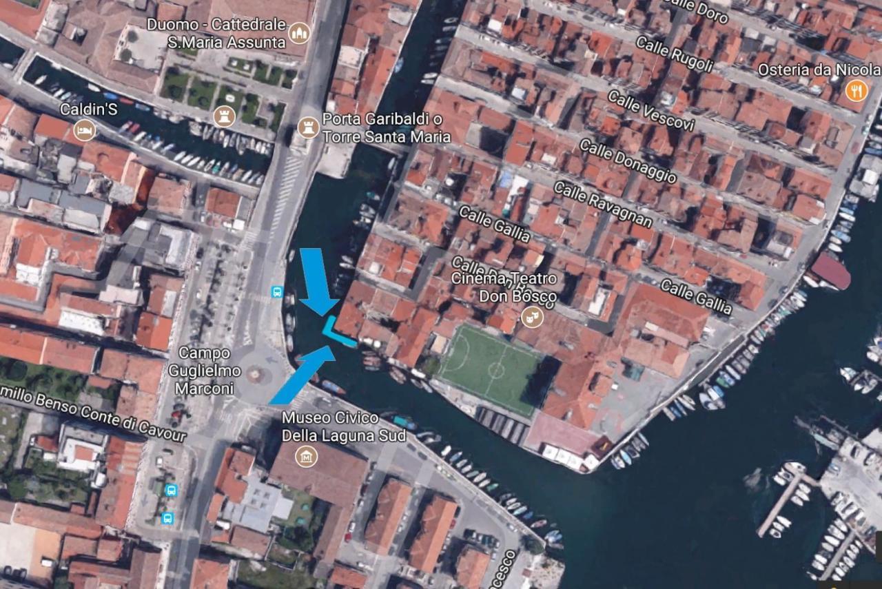 Casa Duse Vista Laguna Chioggia Eksteriør billede